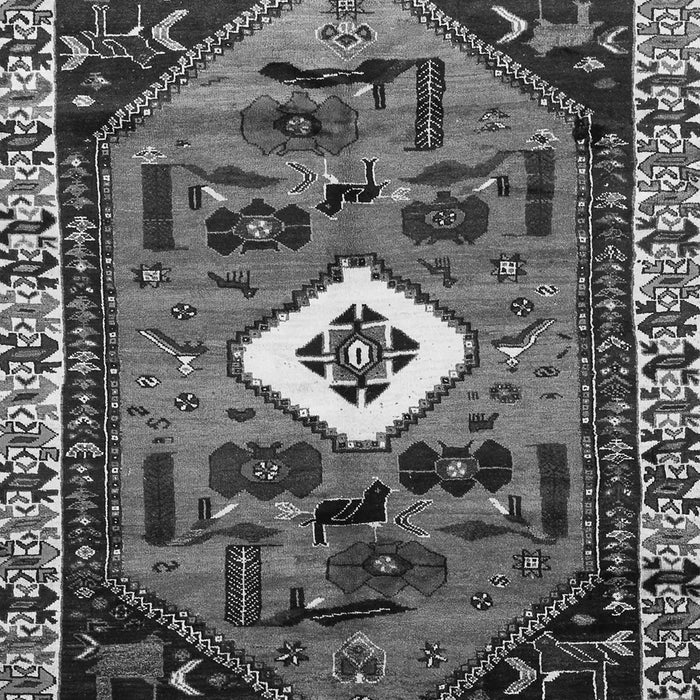 Persian Gray Traditional Rug, tr746gry