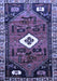 Machine Washable Persian Blue Traditional Rug, wshtr746blu