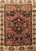 Persian Brown Traditional Rug, tr747brn