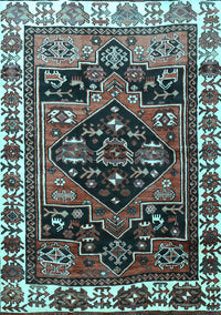 Persian Light Blue Traditional Rug, tr747lblu