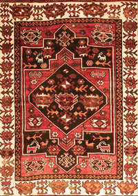 Persian Orange Traditional Rug, tr747org