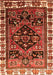 Persian Orange Traditional Rug, tr747org