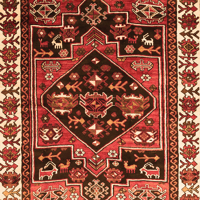 Persian Orange Traditional Rug, tr747org
