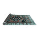 Sideview of Persian Light Blue Traditional Rug, tr747lblu