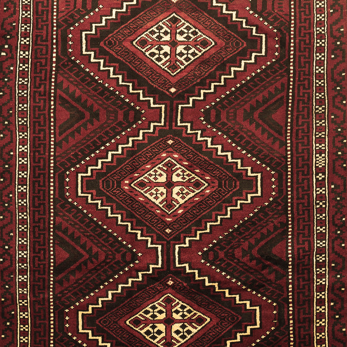 Machine Washable Persian Brown Traditional Rug, wshtr748brn