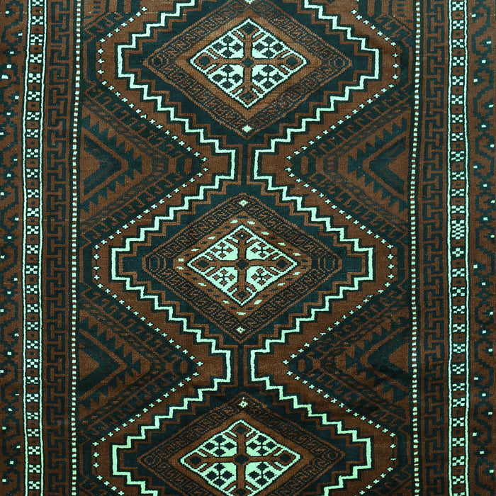 Persian Turquoise Traditional Rug, tr748turq