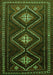 Persian Green Traditional Rug, tr748grn