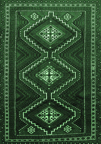 Persian Emerald Green Traditional Rug, tr748emgrn
