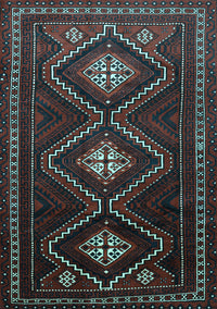 Persian Light Blue Traditional Rug, tr748lblu