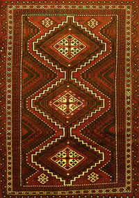Persian Yellow Traditional Rug, tr748yw