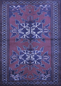 Persian Blue Traditional Rug, tr749blu