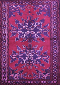 Persian Purple Traditional Rug, tr749pur