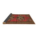 Sideview of Persian Brown Traditional Rug, tr749brn