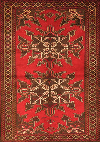 Persian Orange Traditional Rug, tr749org