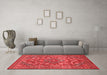 Traditional Red Washable Rugs