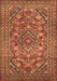 Persian Brown Traditional Rug, tr74brn
