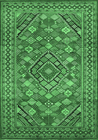 Persian Emerald Green Traditional Rug, tr74emgrn