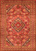 Persian Orange Traditional Rug, tr74org