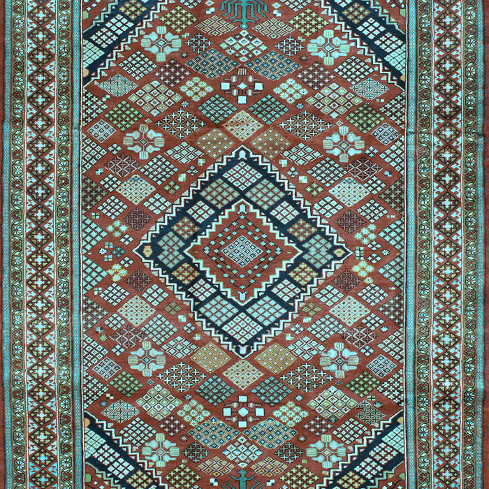Persian Light Blue Traditional Rug, tr74lblu