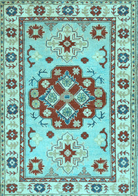 Persian Light Blue Traditional Rug, tr750lblu