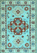Persian Light Blue Traditional Rug, tr750lblu