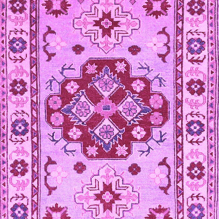 Machine Washable Persian Purple Traditional Area Rugs, wshtr750pur