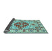 Sideview of Persian Light Blue Traditional Rug, tr750lblu