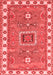 Geometric Red Traditional Area Rugs