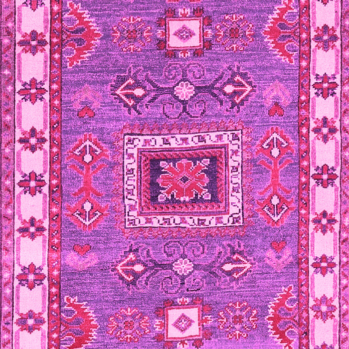 Geometric Pink Traditional Rug, tr751pnk