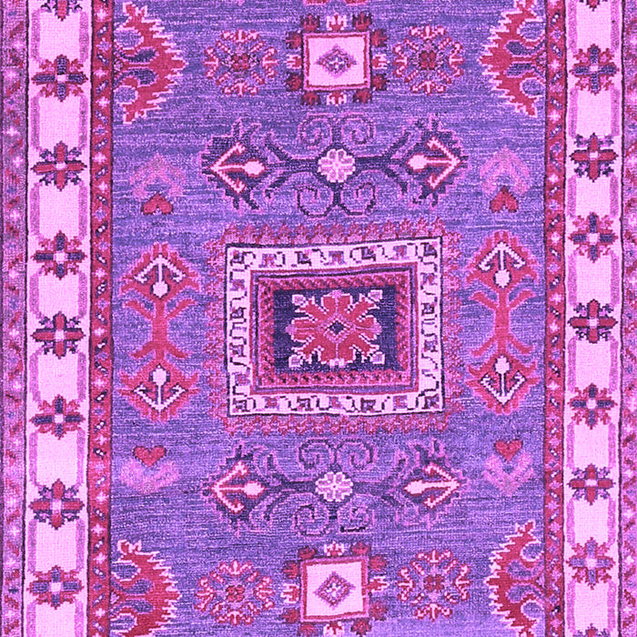 Geometric Purple Traditional Rug, tr751pur
