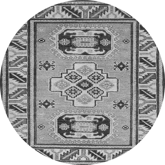 Machine Washable Geometric Gray Traditional Rug, wshtr752gry