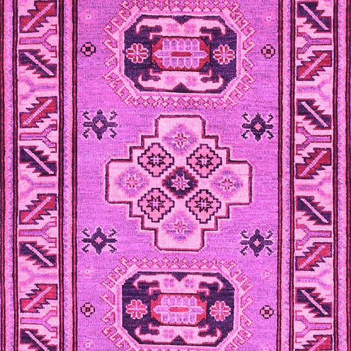 Machine Washable Geometric Pink Traditional Rug, wshtr752pnk