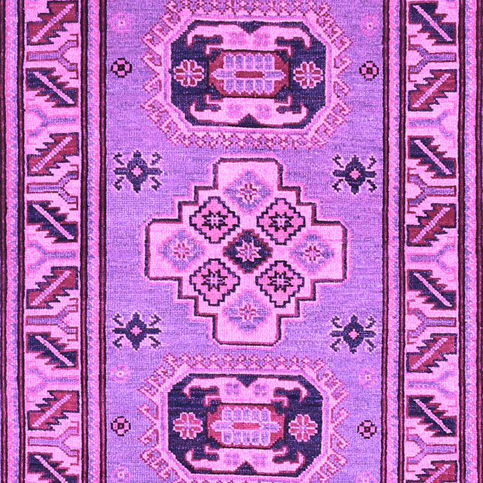 Machine Washable Geometric Purple Traditional Area Rugs, wshtr752pur