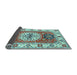 Sideview of Persian Light Blue Traditional Rug, tr753lblu