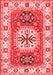Persian Red Traditional Area Rugs