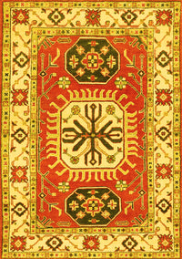 Persian Yellow Traditional Rug, tr753yw