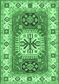 Persian Emerald Green Traditional Rug, tr753emgrn
