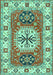 Persian Turquoise Traditional Rug, tr753turq