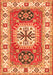 Persian Orange Traditional Rug, tr753org