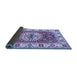 Sideview of Persian Blue Traditional Rug, tr753blu