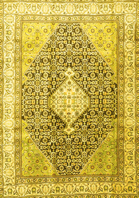 Persian Yellow Traditional Rug, tr754yw