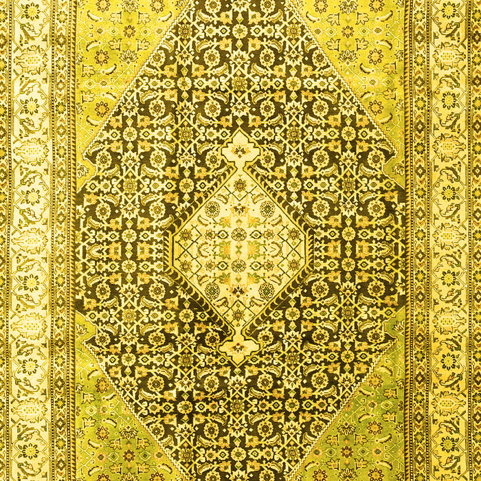 Persian Yellow Traditional Rug, tr754yw