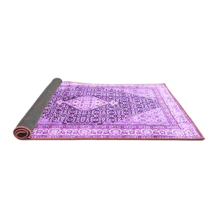 Sideview of Persian Purple Traditional Rug, tr754pur