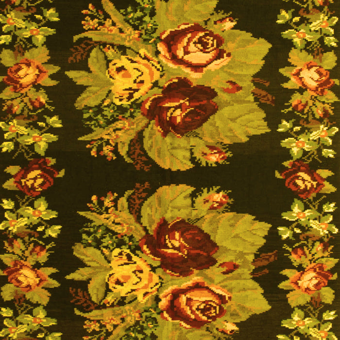 Persian Yellow Traditional Rug, tr755yw