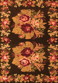 Persian Orange Traditional Rug, tr755org