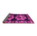 Sideview of Persian Pink Traditional Rug, tr755pnk