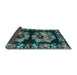 Sideview of Persian Light Blue Traditional Rug, tr755lblu