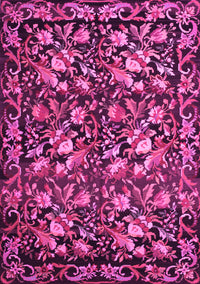 Medallion Pink French Rug, tr756pnk