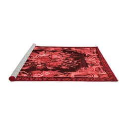 French Red Washable Rugs