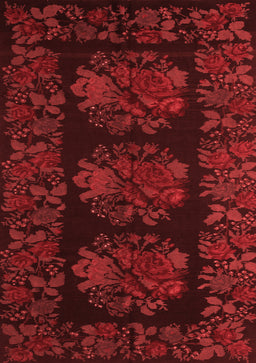 Medallion Red French Area Rugs